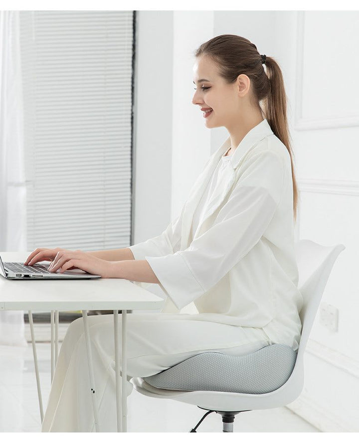 FlexiSeat: Ergonomisk siddepude for smertelindring af haleben og iskias; perfekt til kontorstol.