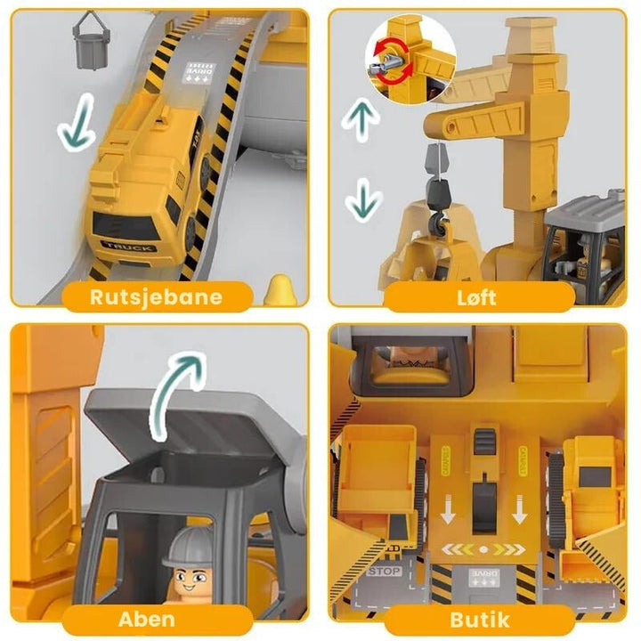 PlayBuild startpakke til børn: pædagogisk ingeniør legetøj, der fremmer problemløsning og kreativitet hos unge byggere.