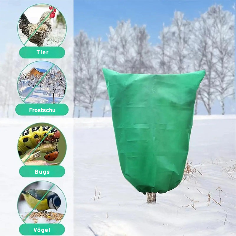 Åndbar EverGuard frostskærm af polypropylen, der beskytter dine planter mod frostskader.