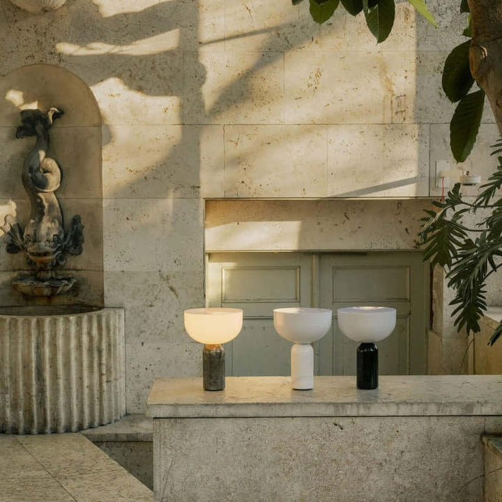 Elegant Marmor Bordlampe til Boligen