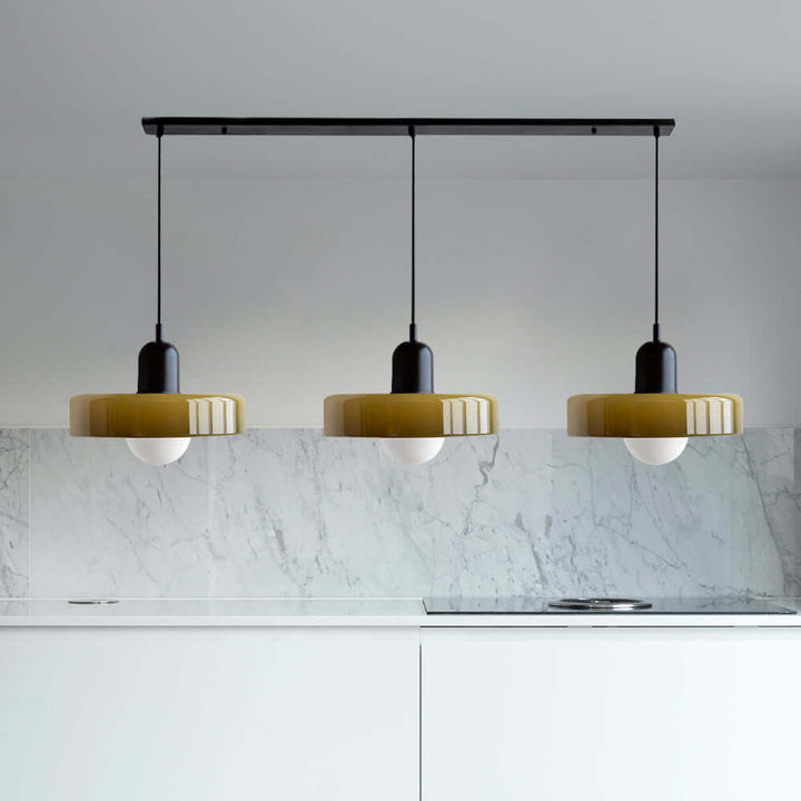 3-hovedet Bauhaus Pendellampe