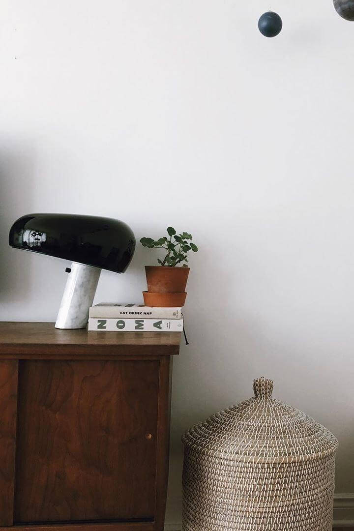 Designer Bordlampe i Marmor