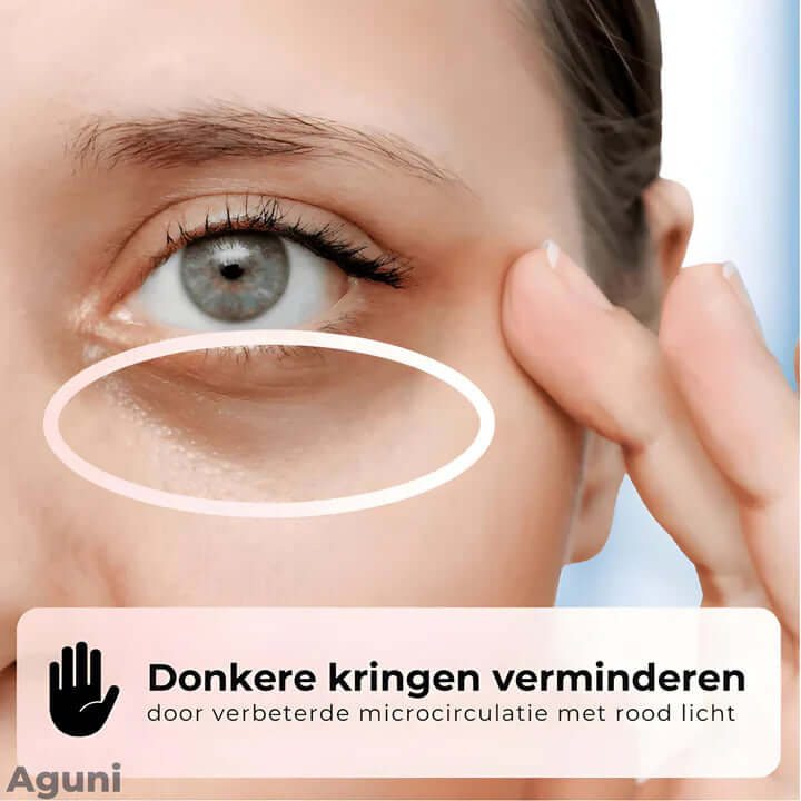 Anti-aging EMS Rødt Lys Øjenmaske