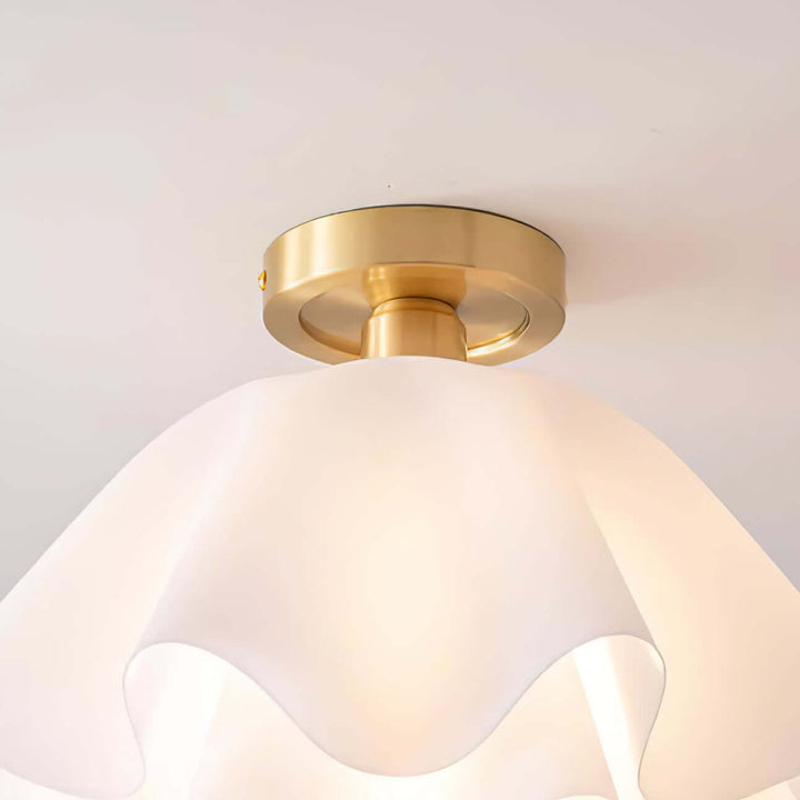 Moderne loft kobberloftslampe