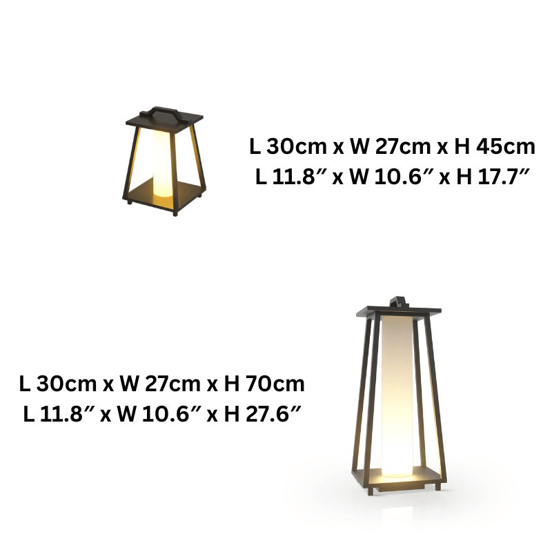 Bærbar LED Udendørs Lampe til Have & Altan