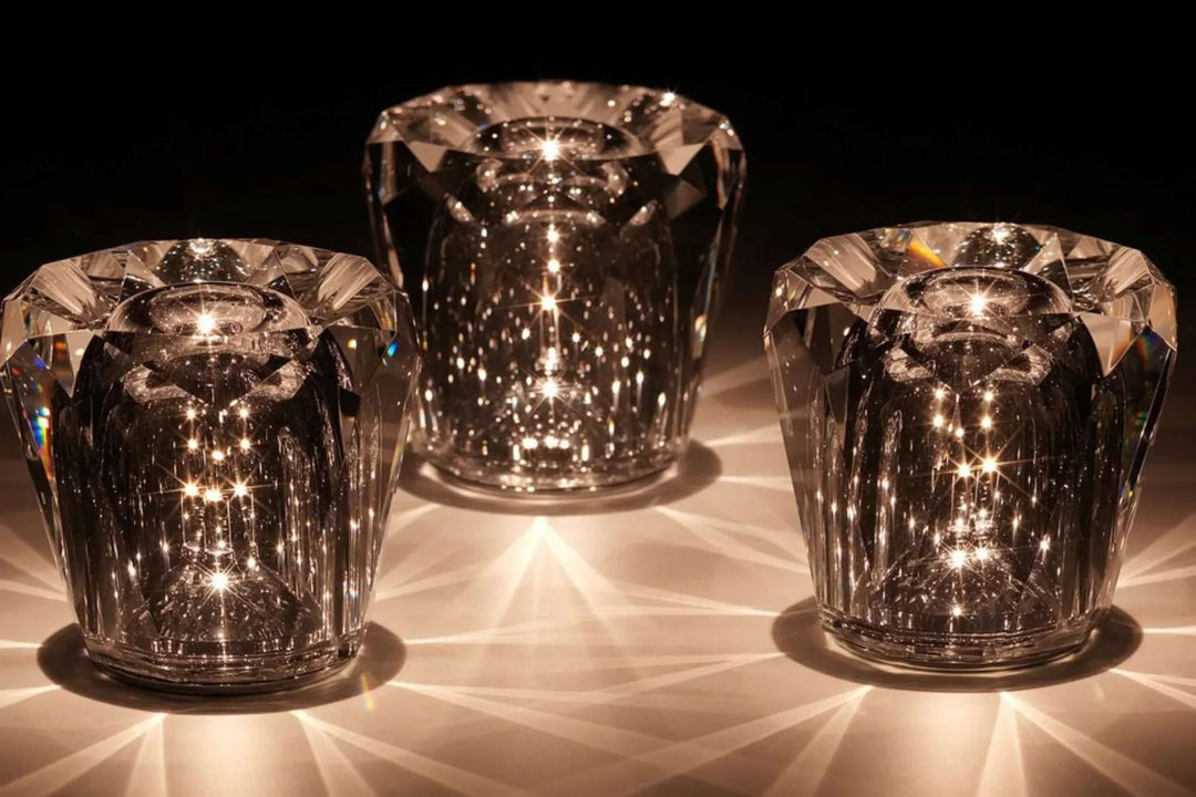 Elegant LED Krystal Diamant Bordlampe