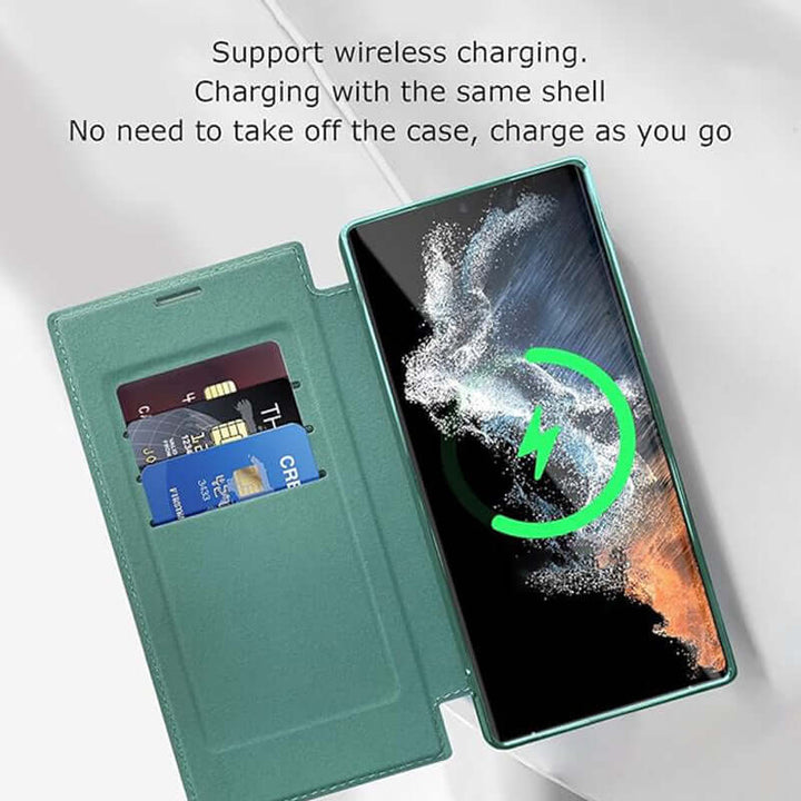 Samsung Læder Cover med Kortholder