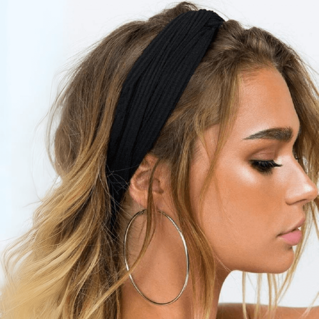 Boho Twist Hårbånd til kvinder: Elastisk og Trendy
