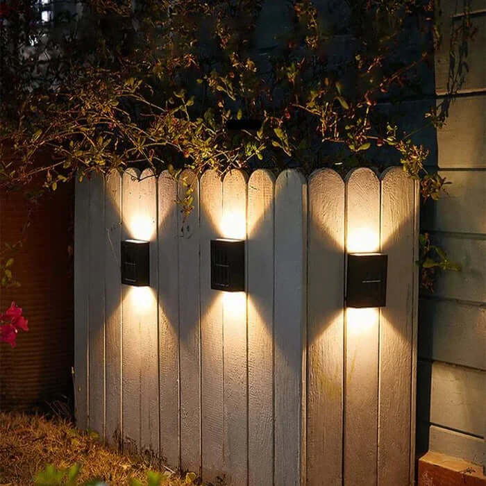 Moderne Solcelle Havelampe Væglampe LED