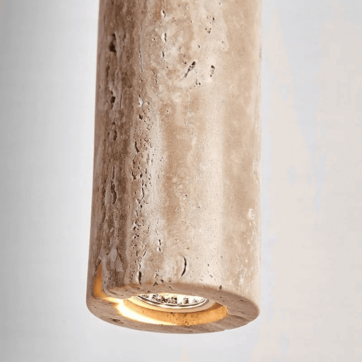Minimalistisk LED-lysekrone i Wabi-Sabi stil