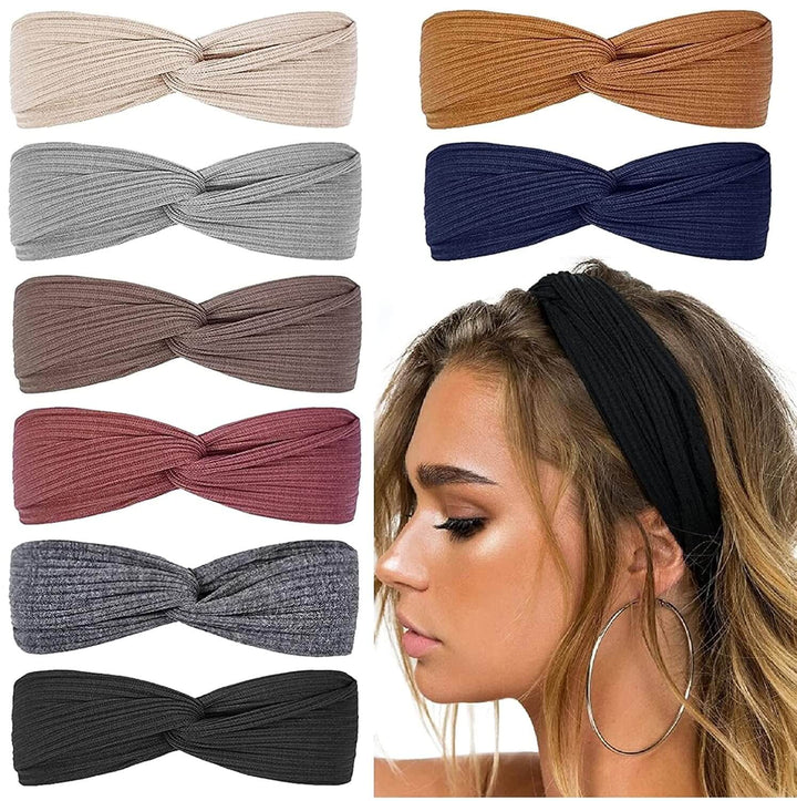 Boho Twist Hårbånd til kvinder: Elastisk og Trendy