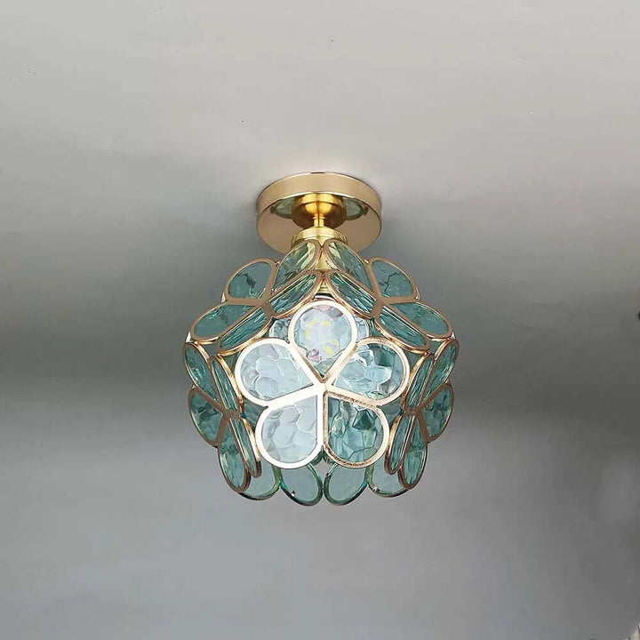 Loft Home Blomster Design Glas Loftlampe