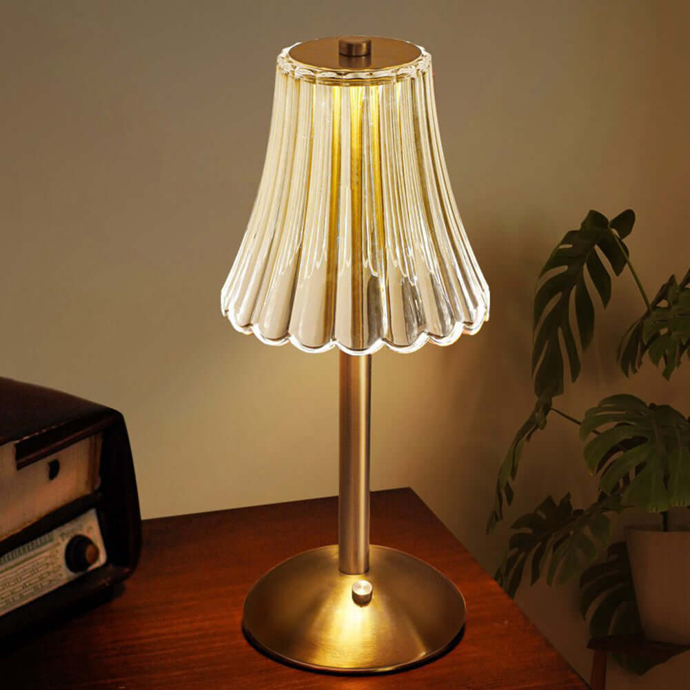 Dæmpbar LED Retro Bordlampe USB Genopladelig