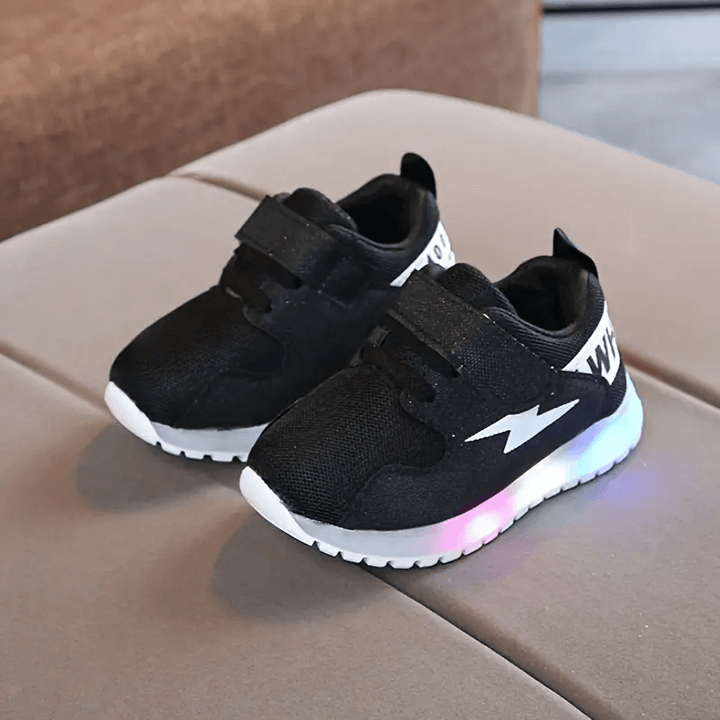 Børns LED-Sneakers - Lysende og Behagelige Sko
