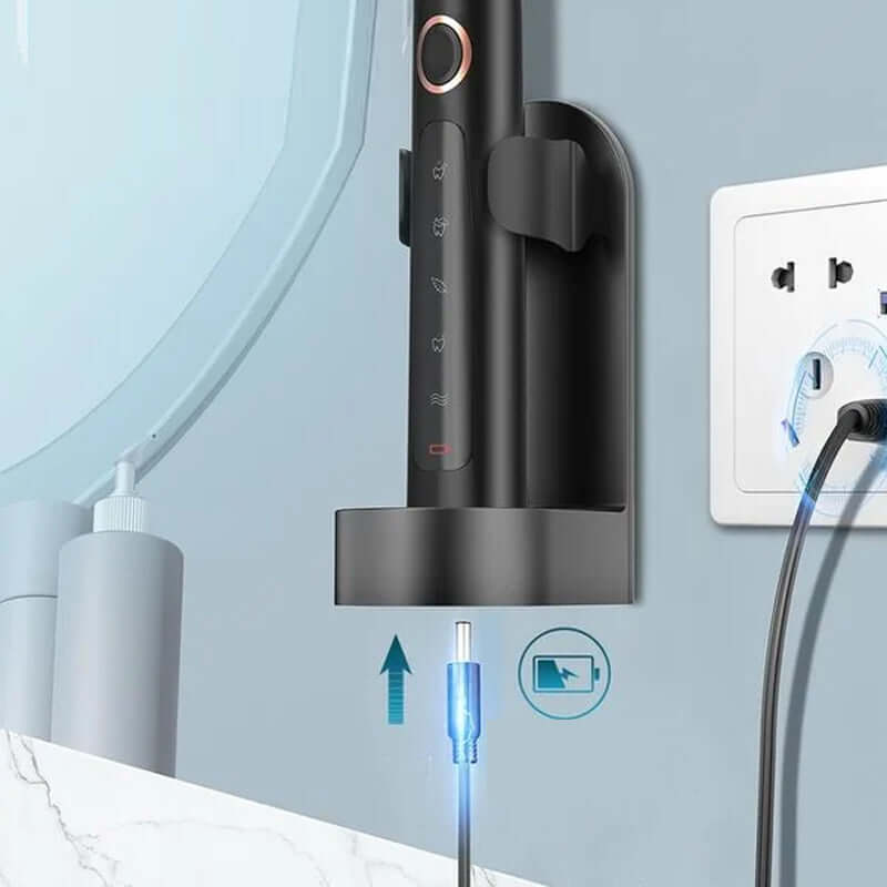 Elektrisk sonisk tandbørste til daglig mundhygiejne