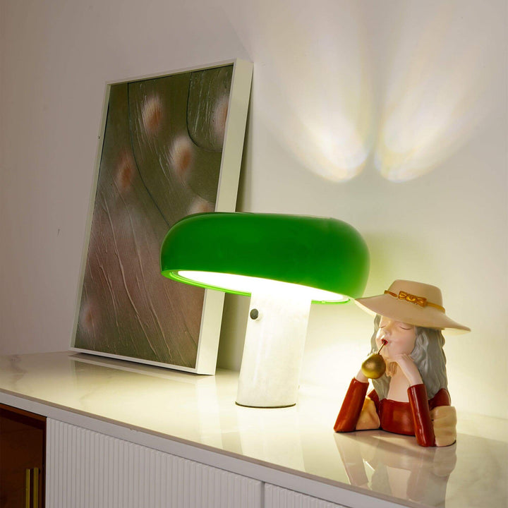 Designer Bordlampe i Marmor