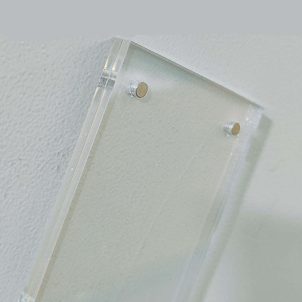 Moderne Akryl Fotorammer (5 Sæt) med Magneter