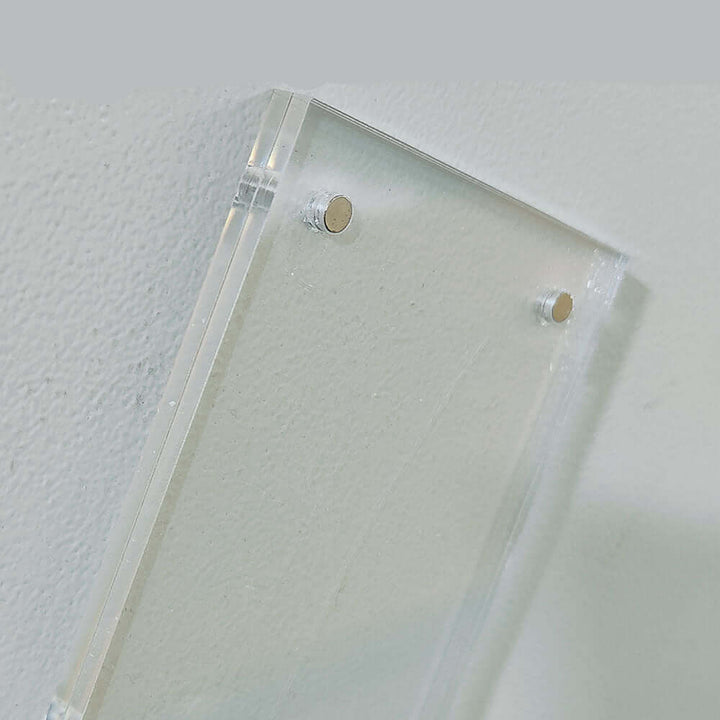 Moderne Akryl Fotorammer (5 Sæt) med Magneter