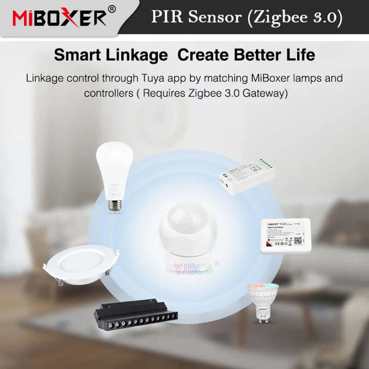 Smart Zigbee Bevægelsessensor med App-kontrol