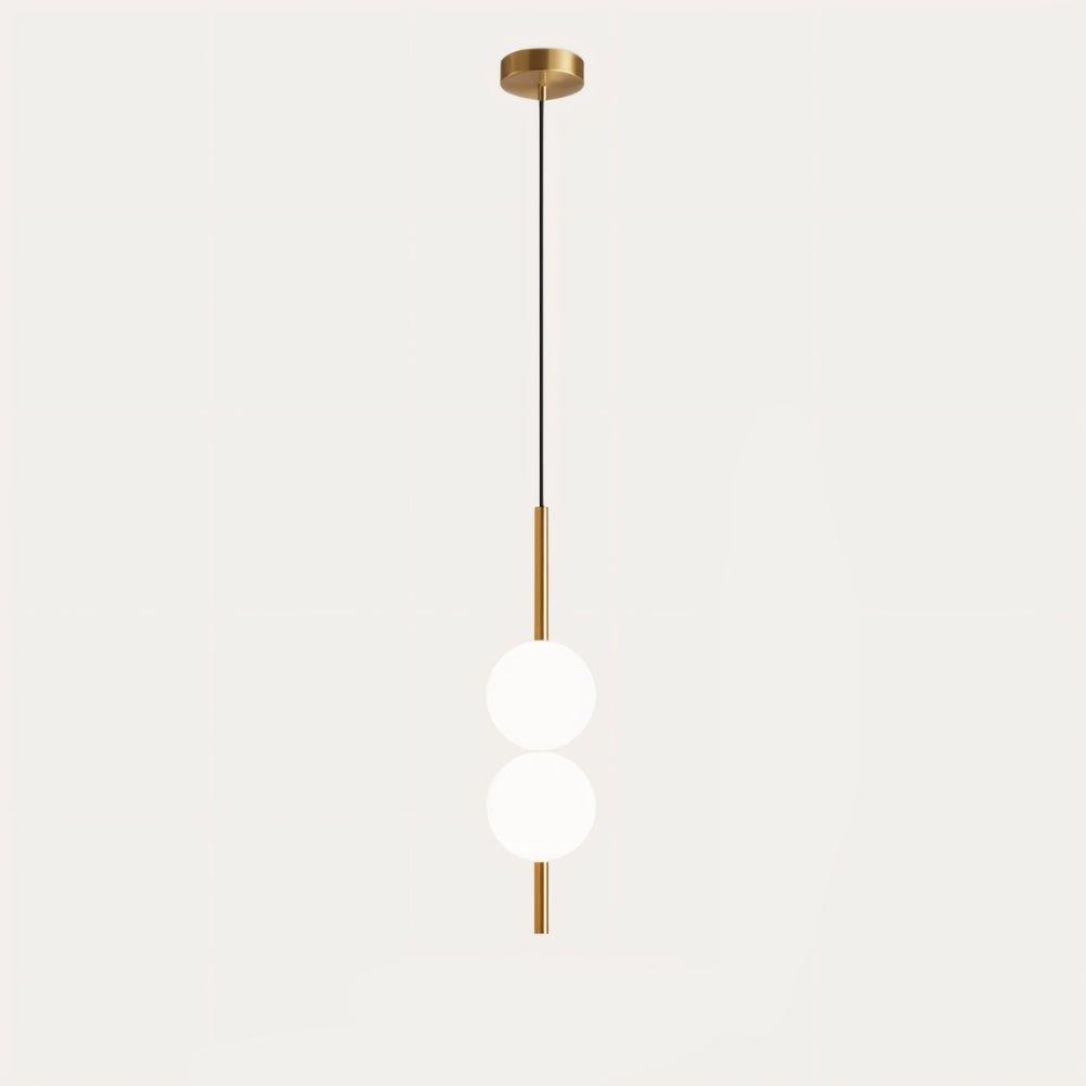 Moderne Glaskugle Pendellampe