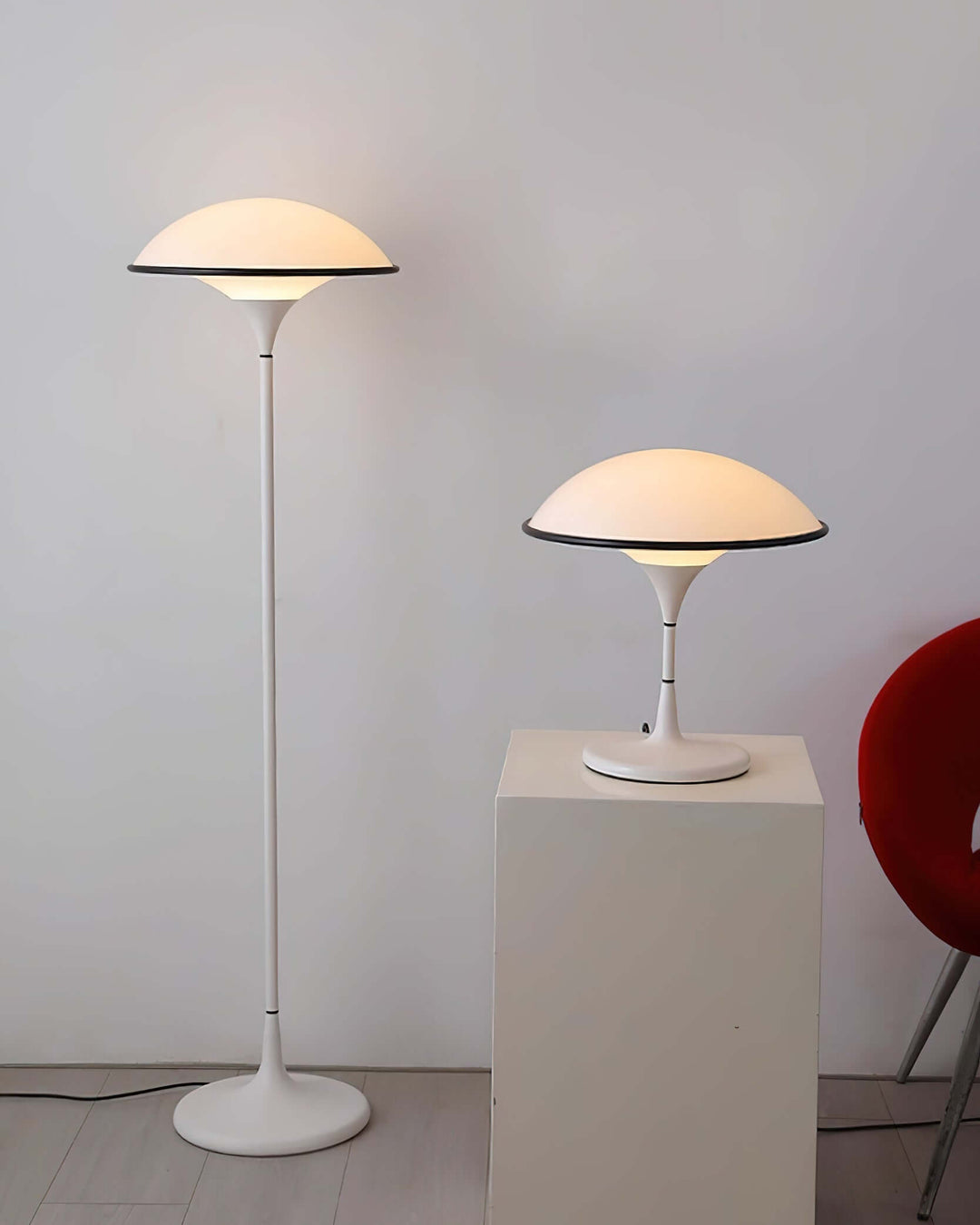 Designer Bordlampe Fontana Sort