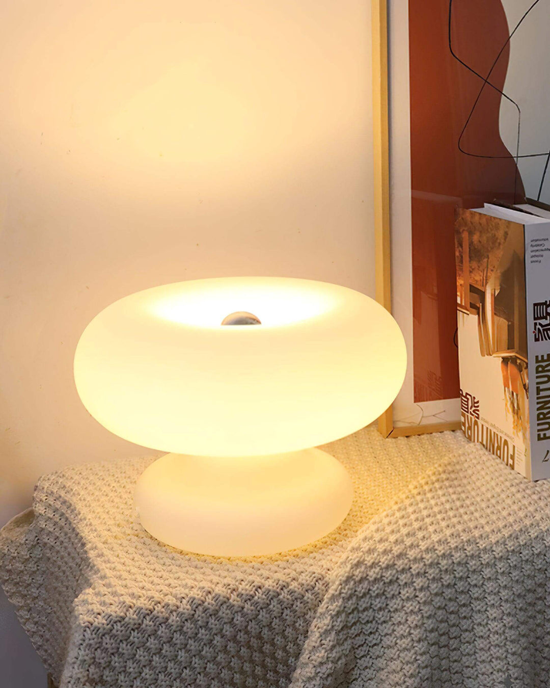 Donut Bordlampe Moderne LED Indendørsbelysning