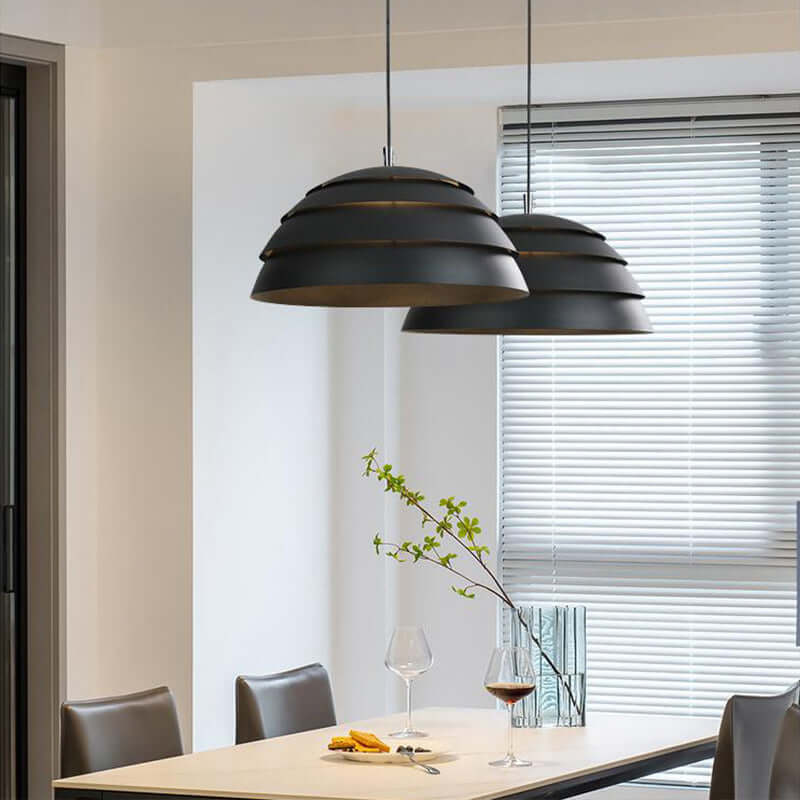Moderne LED Pendel Lampe - Kuppel Design