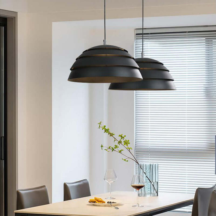 Moderne LED Pendel Lampe - Kuppel Design
