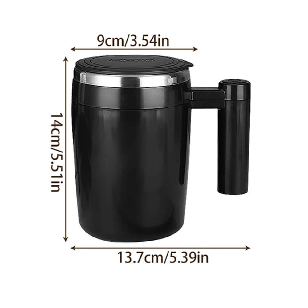 Unisex 380 ml selvomrørende kop - Automatisk blanding