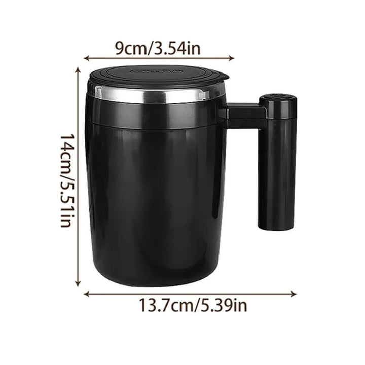 Unisex 380 ml selvomrørende kop - Automatisk blanding