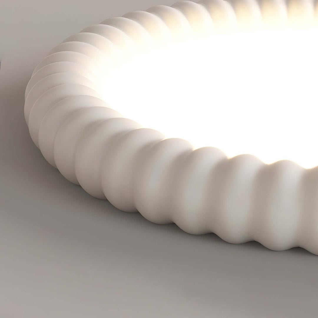 LED Loftloftslampe med bølge-design