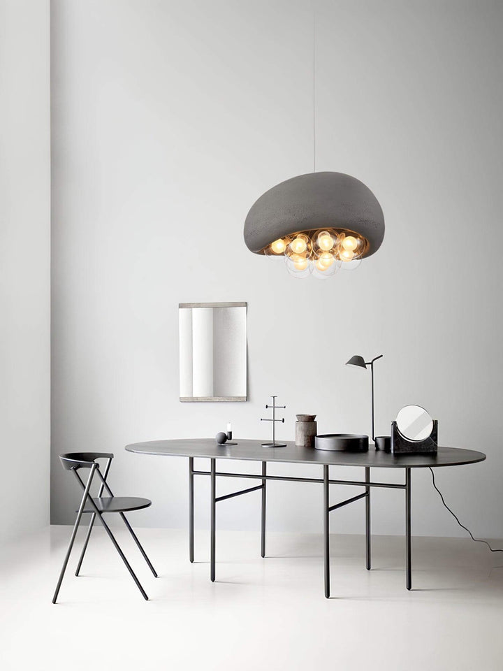 Moderne pendellampe med boble-design