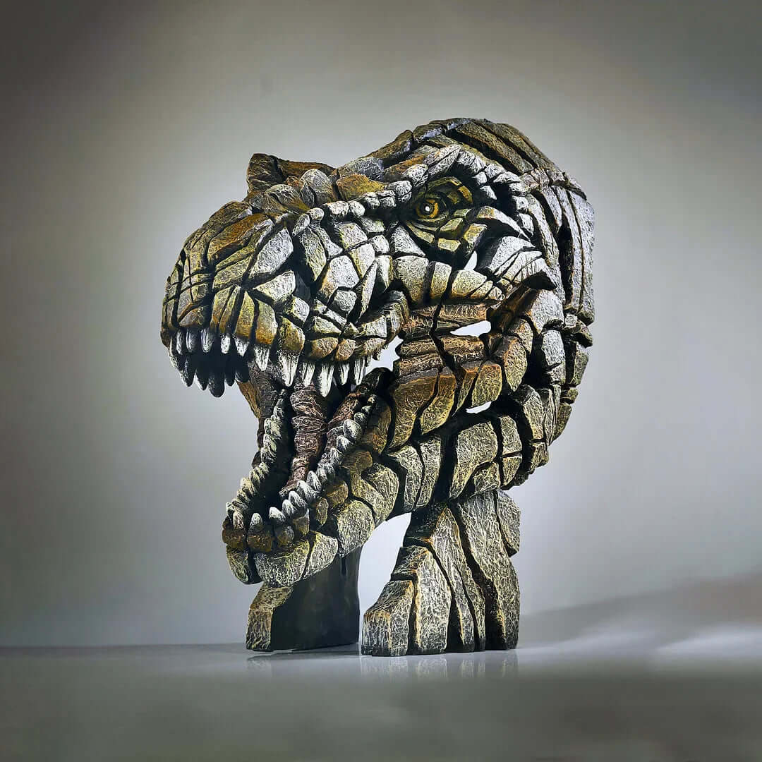 Dekorativ dyrefigur skulptur i kunstharpiks til hjemmet