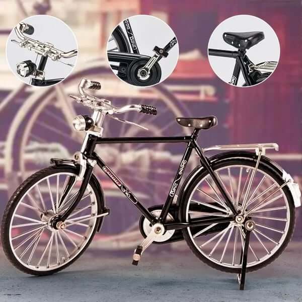 DIY Retro Cykelmodel Sæt - Nostalgisk Dekorationsgenstand