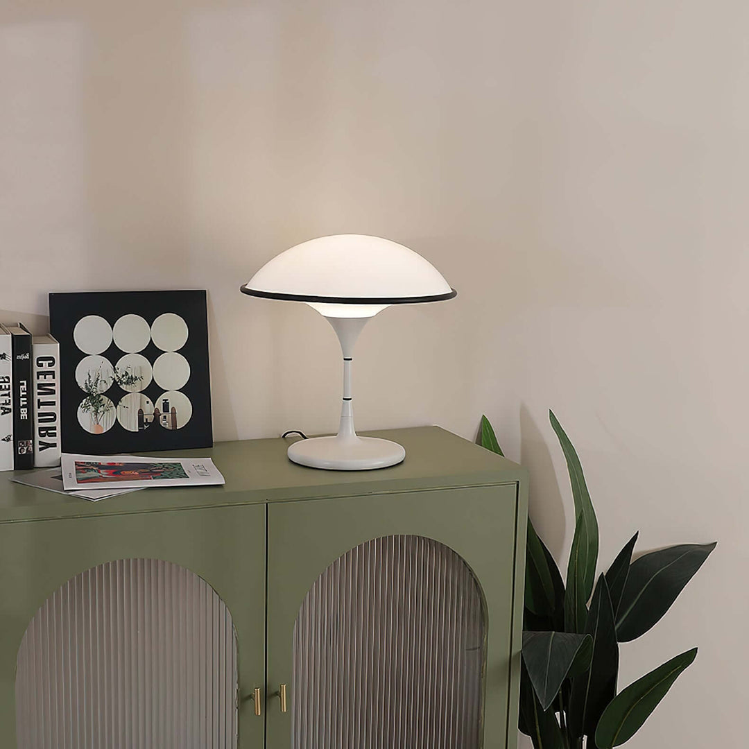 Designer Bordlampe Fontana Sort