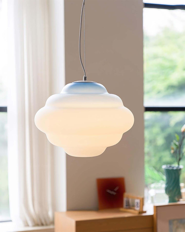 Gradient Sky Cloud Pendel Lampe