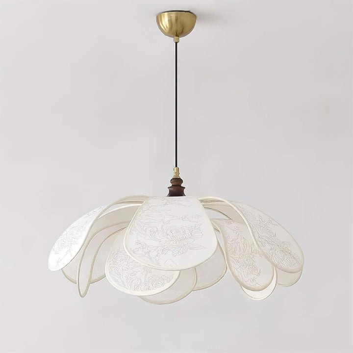 Moderne loft blomster pendellampe