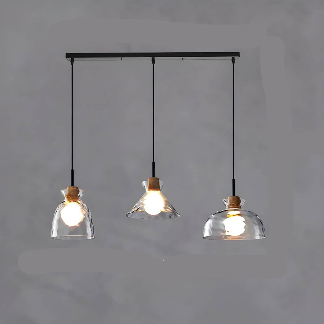 Moderne Glas Lysekrone med 1/3 Hoveder