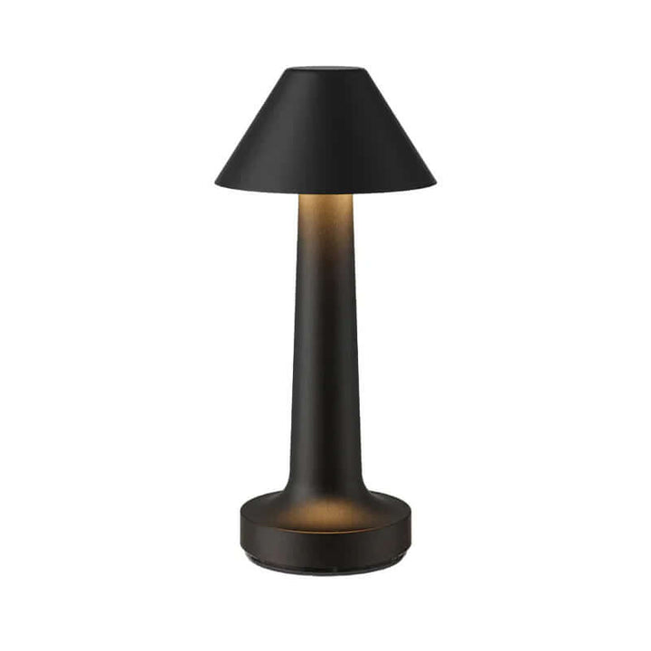 Dæmpbar LED bordlampe med genopladeligt batteri
