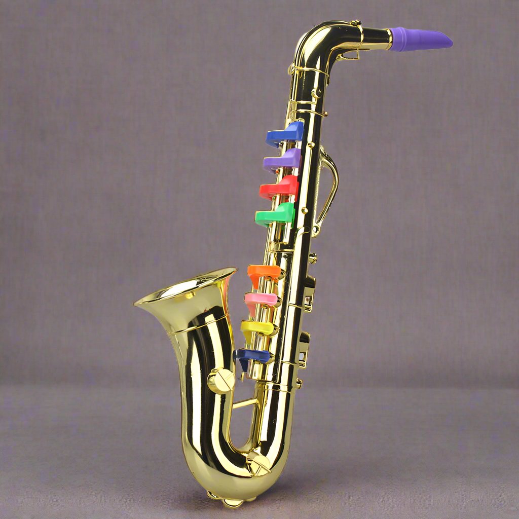 Ideel gave til børn: En børnesaxofon og blæseinstrument designet til nem og inspirerende musikalsk leg.