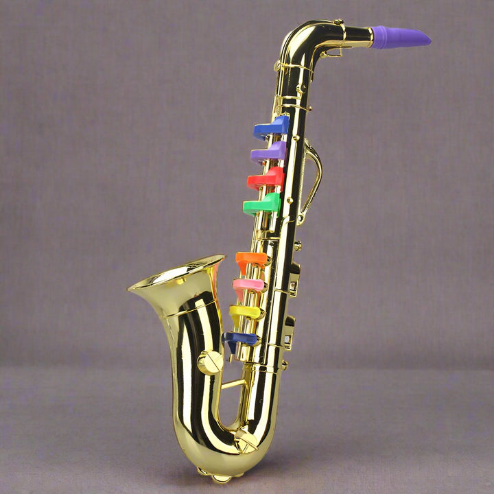 Ideel gave til børn: En børnesaxofon og blæseinstrument designet til nem og inspirerende musikalsk leg.