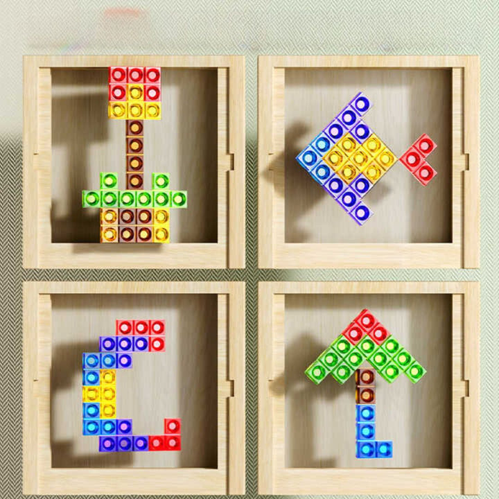 Magisk Tetris puslespil med geometriske brikker. Stimulerer logik og strategi for spillere i alle aldre.