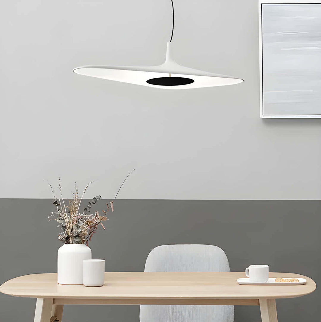 Designer Pendellampe i Moderne Kunstharpiks, 60/80 cm