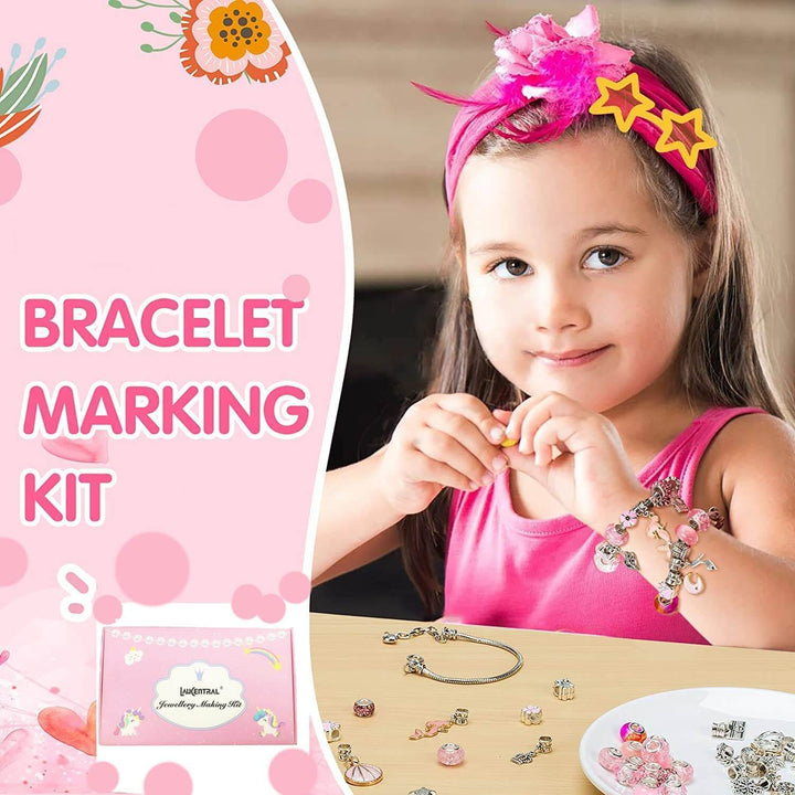 DIY Armbåndssæt - Glitrende Kreationer til Børn