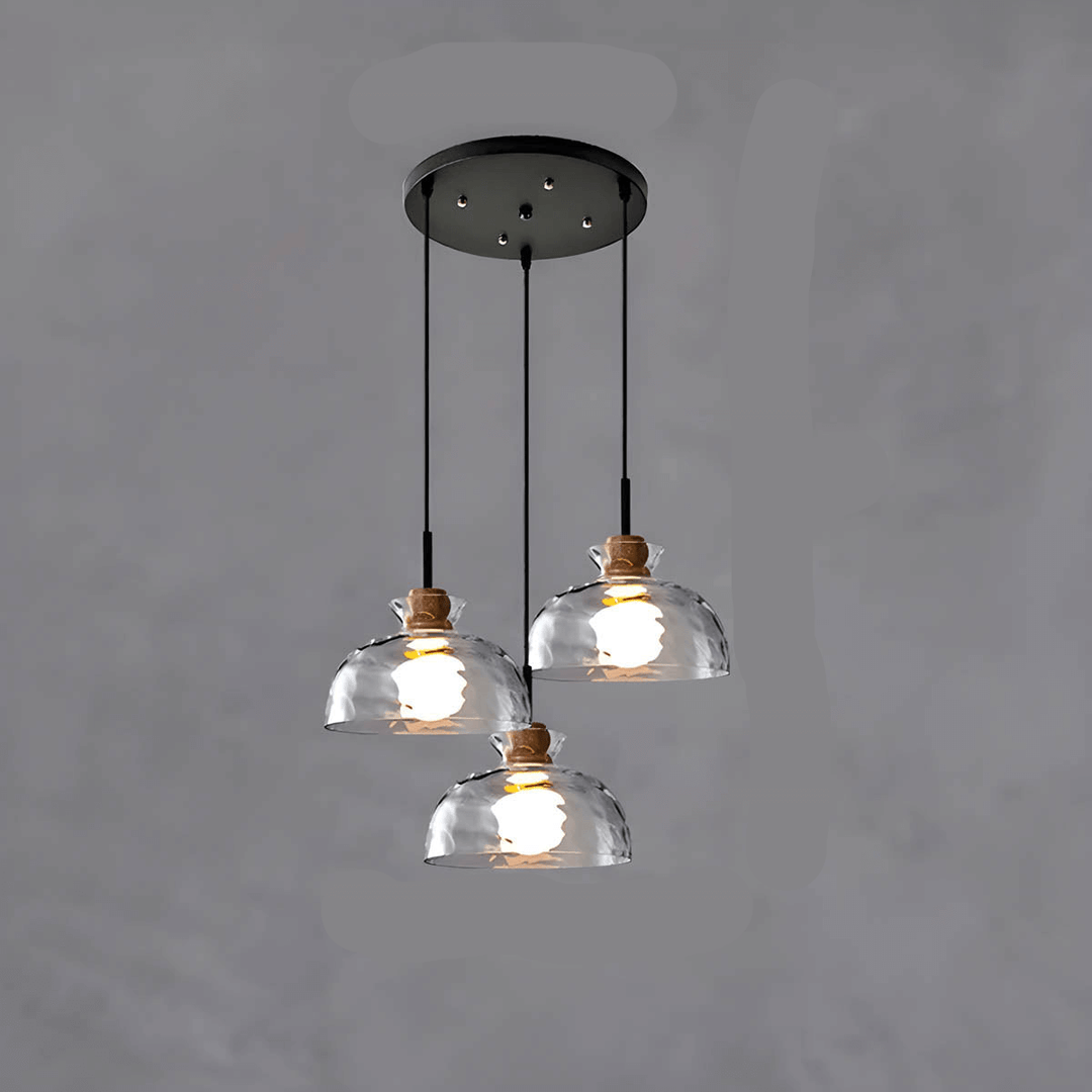 Moderne Glas Lysekrone med 1/3 Hoveder