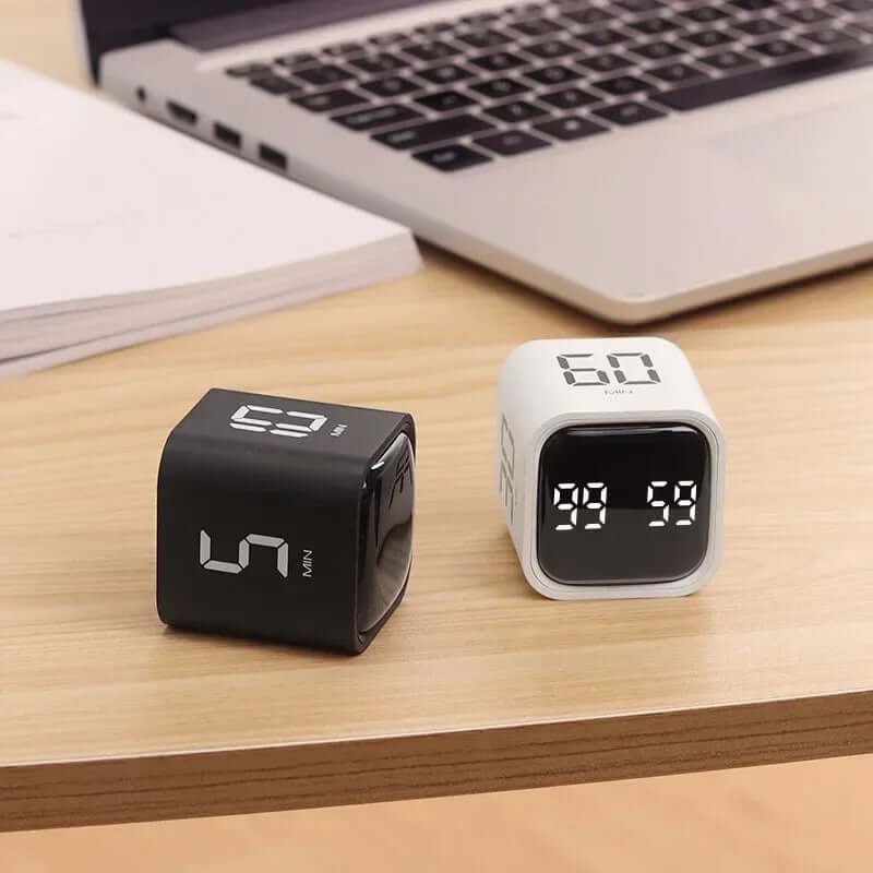 Digital terningtimer med LED og gravitationssensor