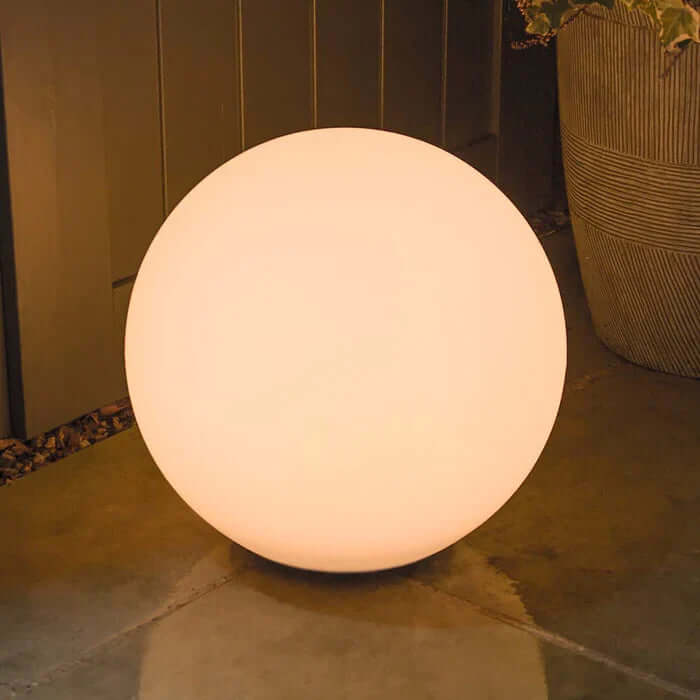 LED Havekuglelampe, Solar, Farveskift