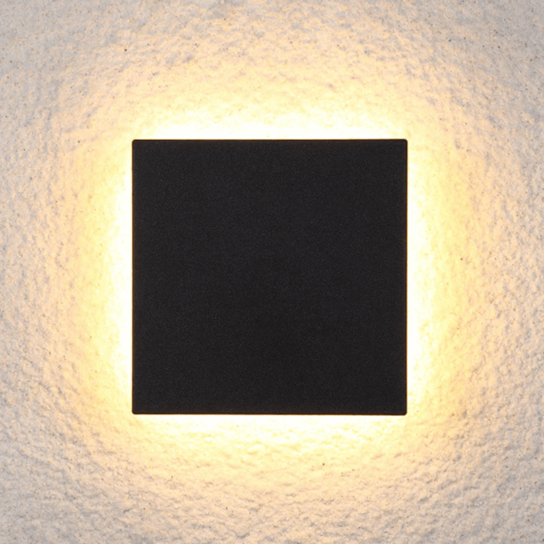 Minimalistisk LED udendørsvæglampe
