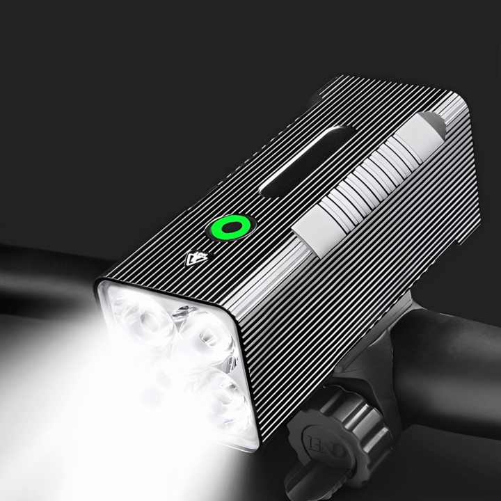 Ultrastærk LED Cykellygte - 10000 Lumen