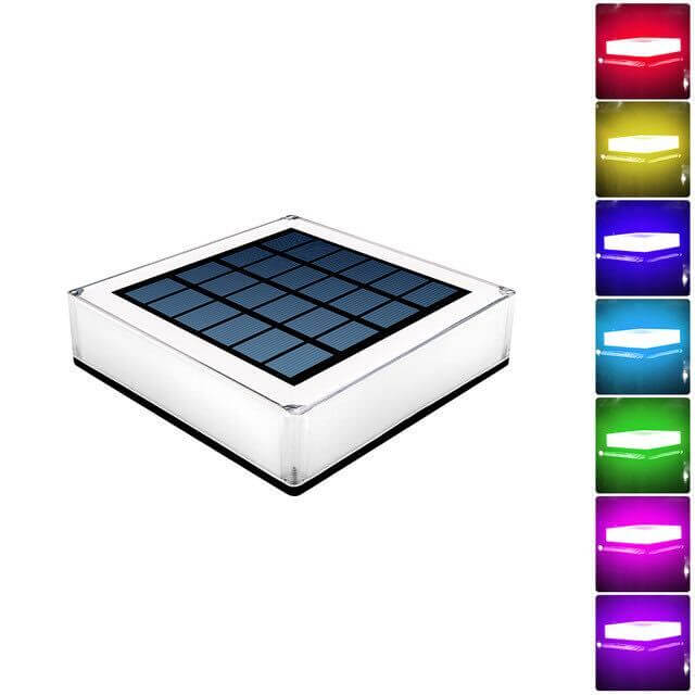 LED Solar Udendørslampe, Vandtæt